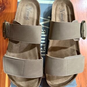 Naturals slide sandals